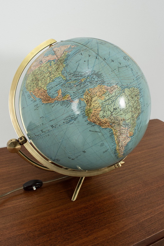 Image 1 of Columbus globe with lighting