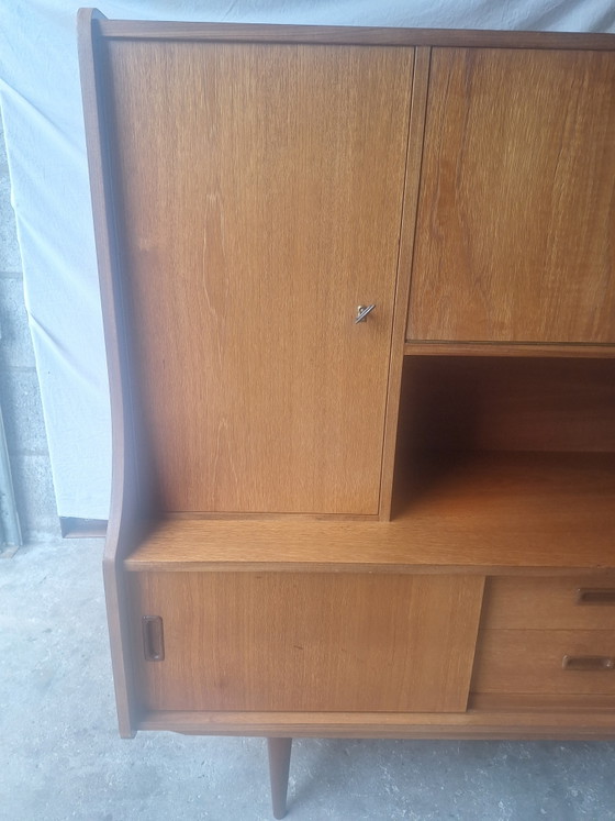 Prachtig Vintage Wandmeubel – High boards, Wood (photo 2 of 15)