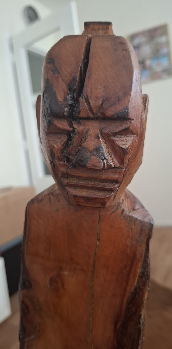 Statue en bois exotique 59 cm – Sculptures, Wood (photo 4 of 5)