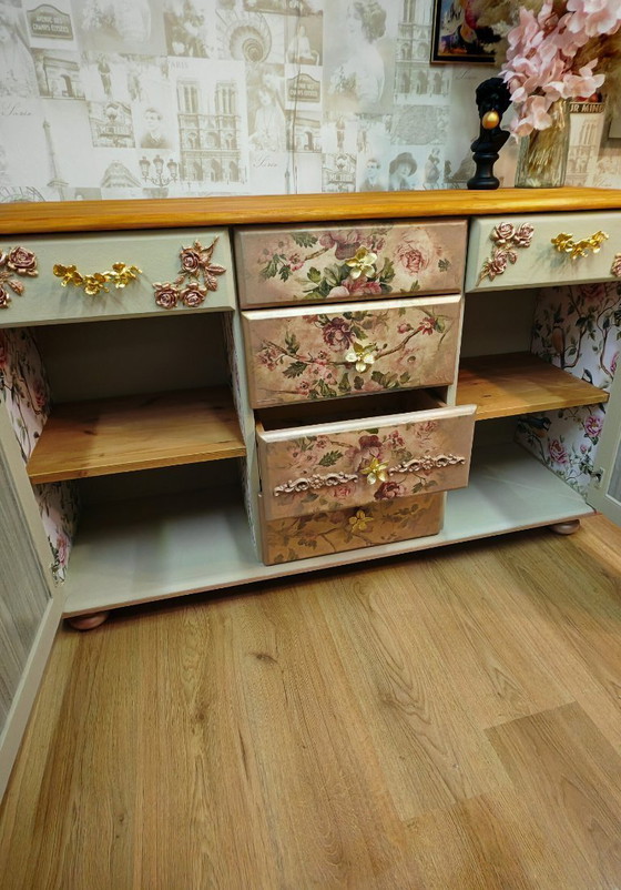 Image 1 of Renovated romantic sideboard