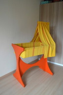 Berceau au design vintage, modèle Diabolo