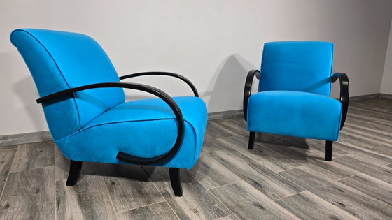 Image 1 of Set of Lounge Chairs by Jindrich Halabala