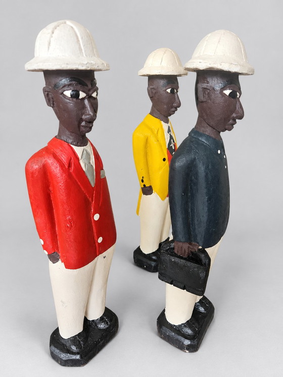 Statuetta Vintage Baoulé Colon – Sculture, Wood (photo 2 of 5)