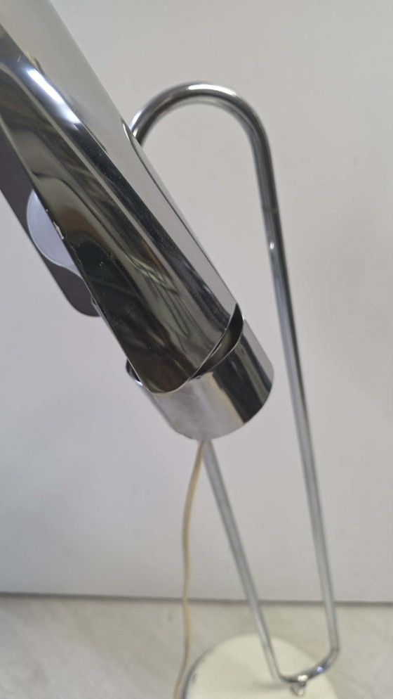 Image 1 of Bureaulamp in futuristische stijl, toegeschreven aan Goffredo Reggiani, Italië, 1970.
