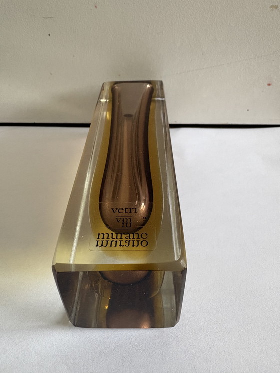 Image 1 of Murano Sommerso vintage vase