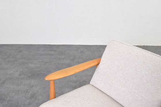 Image 1 of Fauteuils lounge style Mid-Century par J. Kędziorek, années 1960, lot de 2