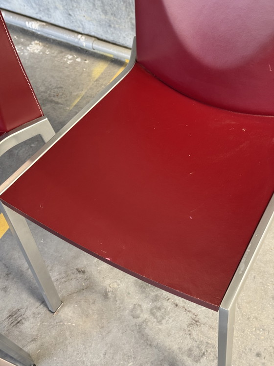 Image 1 of Juego de 4 sillas italianas posmodernas