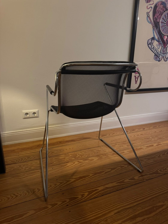 Image 1 of 4x Charles Pollock Penelope Chair für Anonima Castelli