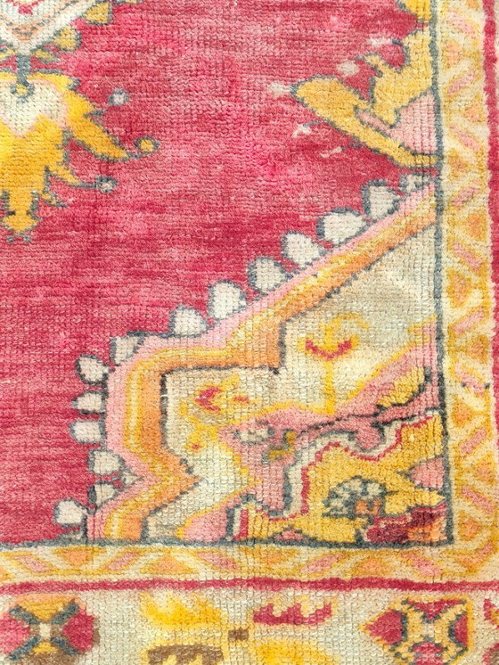 Image 1 of hand-patinated rug, 166 cm x 95 cm, mid-20th century