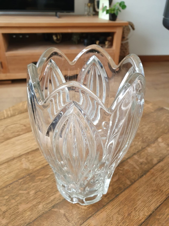 Bellissimo vaso vintage Sklo Union "Lily" – Rudolf Schröter, circa 1950 – Vasi, Glass (photo 3 of 10)