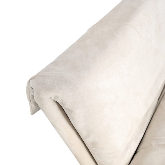 Originele Ligne Roset Multy slaapbank, suède, beige – 2 zitsbanken, Leather (photo 10 of 11)