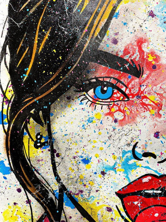 Image 1 of GONGAS - Wachtend op jou - Kunstenaarsdoek