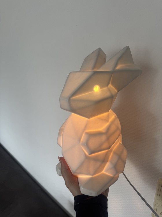 Image 1 of Pols Potten “Lamp Cubic Standing Rabbit” 
