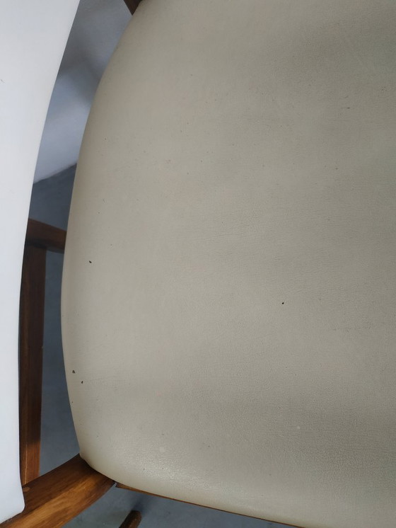 Image 1 of Juego de 4 sillas de cocina de estilo escandinavo de los años 60