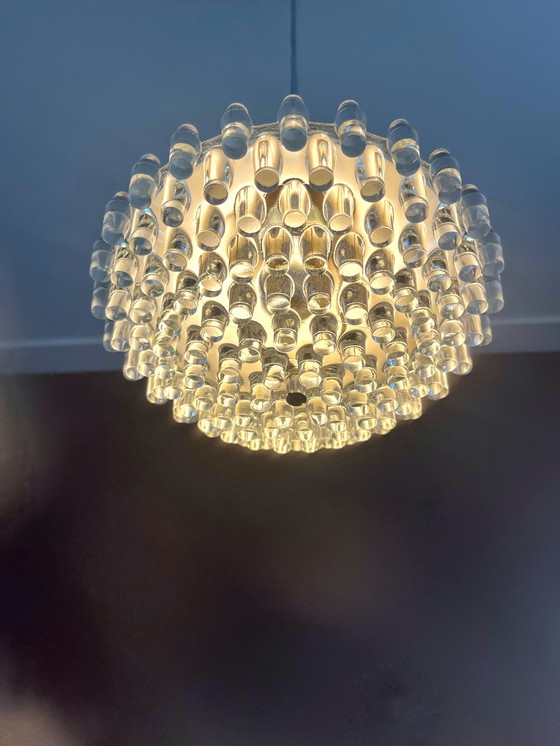 Image 1 of Lampada a sospensione Danish Celling anni Sessanta