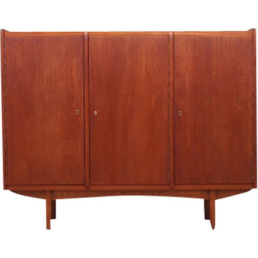 Vintage teakhouten highboard, Denemarken 1960