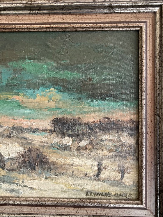 Image 1 of Olieverschilderij van Omer Lewille