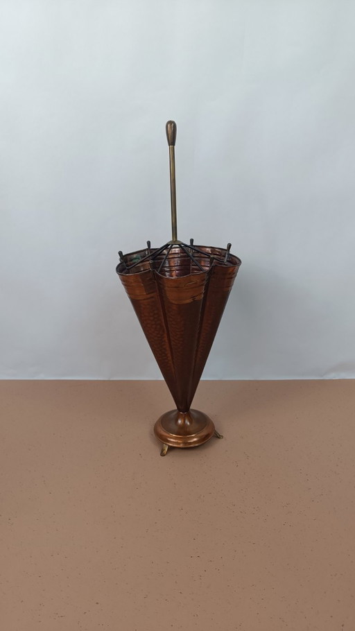 Umbrella stand - Copper - 1960s