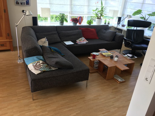 Diseño del sofá esquinero Stock Bloq