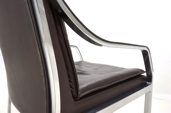 Image 1 of Knoll Art Collection Leder-Loungesessel von Rudolf B. Glatzel, 1970