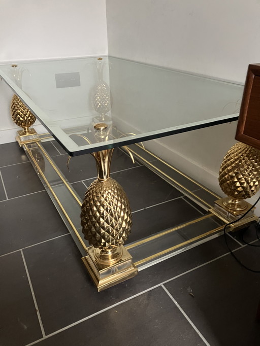 Hollywood regency coffee table