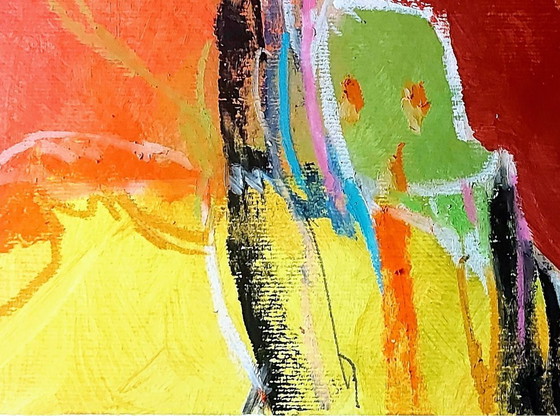 Image 1 of Acryl mixed media - Birdie