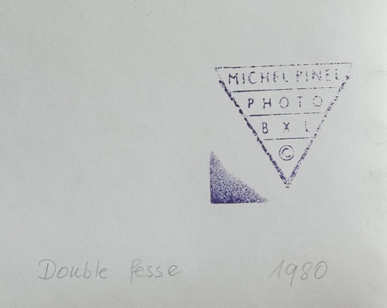 Image 1 of Michel Pinel zeldzame artistieke naaktfoto uit 1980