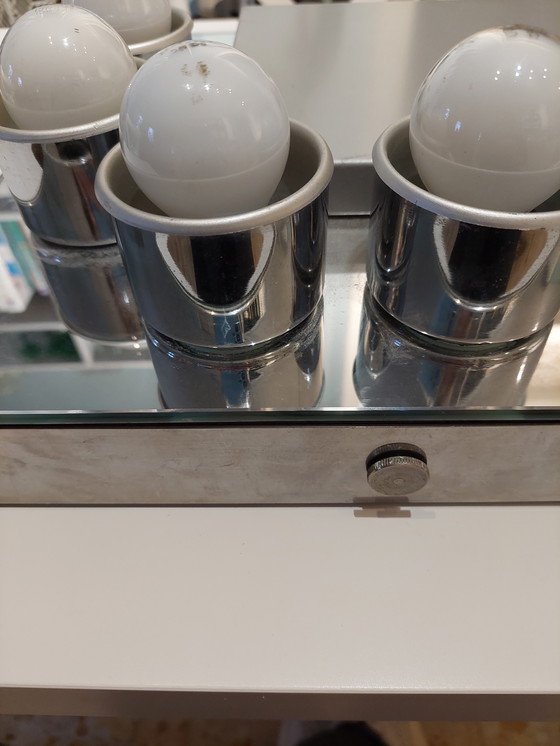 Image 1 of Italienische Wand- oder Deckenleuchte im Space-Age-Stil von Veca. Mid-Century-Design.