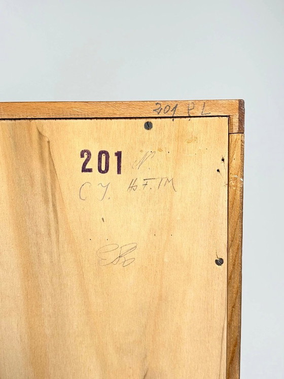 SWISS-FORM Wardrobe – Swiss Mid-Century Design, 1960s – Wall cabinet, Wood (photo 15 of 20)