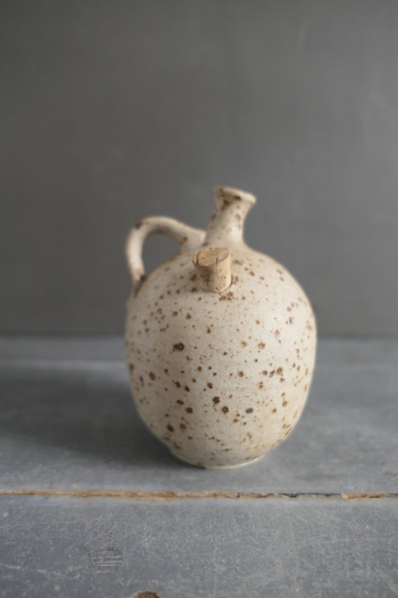 Image 1 of Vintage set van 3 keramiek olielampen