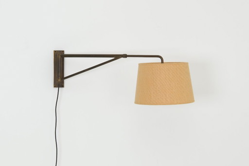 Art-Deco-Wandleuchte mit Schwenkarm