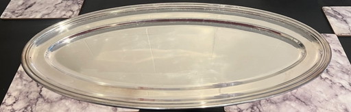 Plat argenté