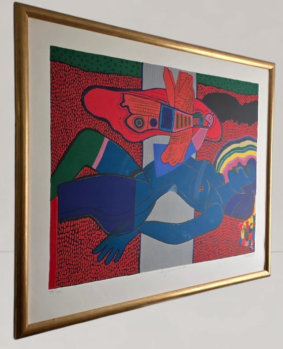 Image 1 of Corneille - The Great Blue - 99/130 - 1986 - Signed