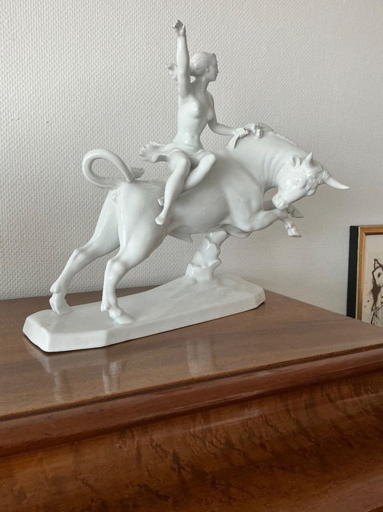 Image 1 of ❗️MUJER SOBRE EL TORO❗️van Herend ✨