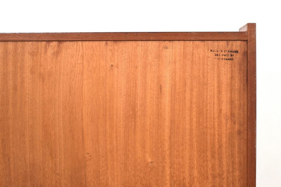 Image 1 of Mid-Century Danish Teak Secretary by Gunnar Nielsen for Tibergaard, 1960s.