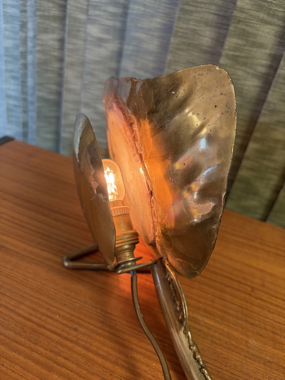 Image 1 of Lampe applique La Raie laiton design Dlg Isabelle Faure - Duval brasseur