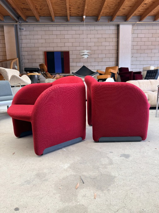 Artifort Ben fauteuil by Pierre Paulin (voorraad: 2) – Textile, Wool