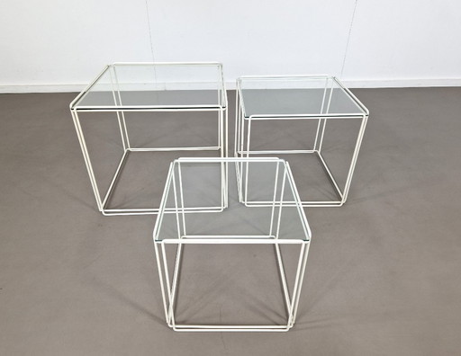 Max Sauze | Isocele Nesting Set – bijzettafels, Metal