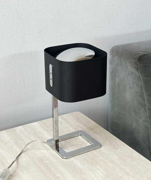 Linea Verdace chrome designer table lamp
