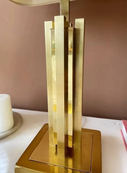 Willy Rizzo -Deknudt style table lamp