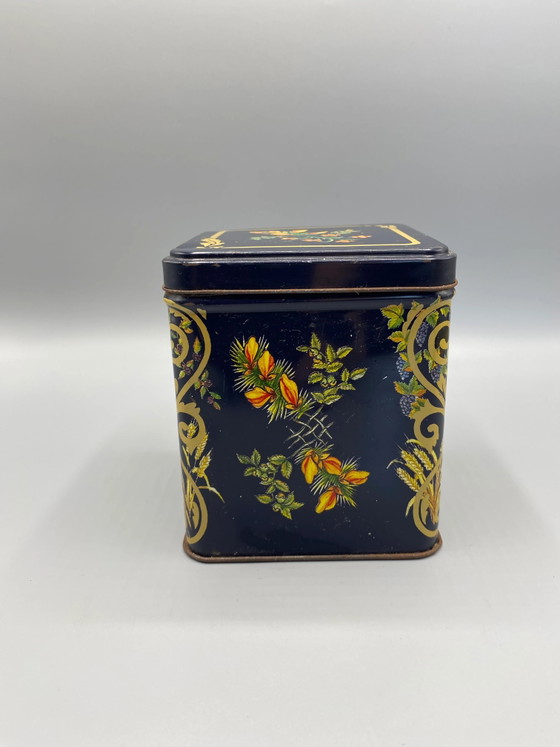 Lithographed tin box, Breton design, Auray Region – Decorative Objects, Iron (photo 2 of 6)