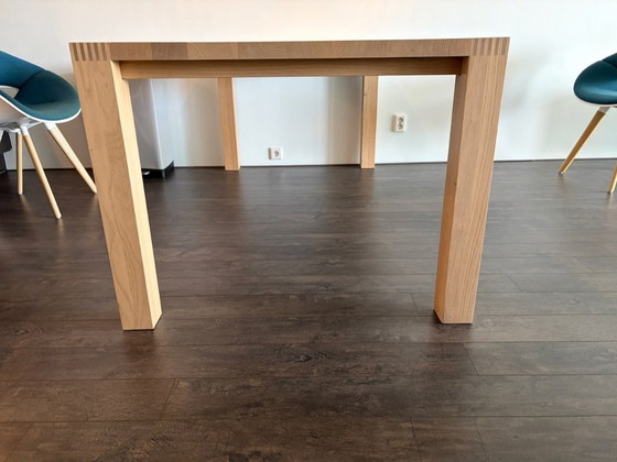 Image 1 of Tavolo da pranzo Pilat & Pilat Dorus - rovere massello - 200 x 100 cm - design Gjalt Pilat