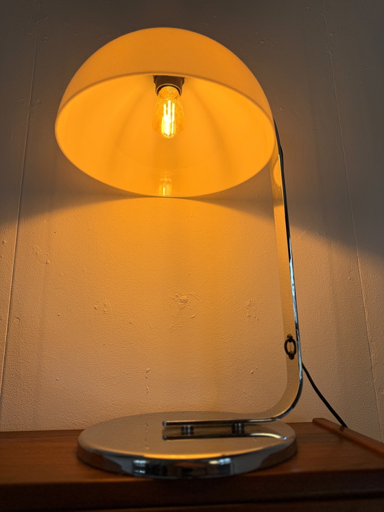 Image 1 of Lampada da tavolo vintage a forma di fungo anni '80