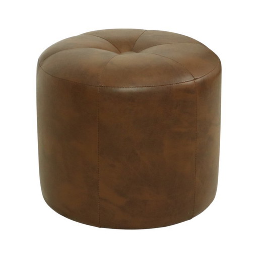 Tabouret vintage en bois Skai brun