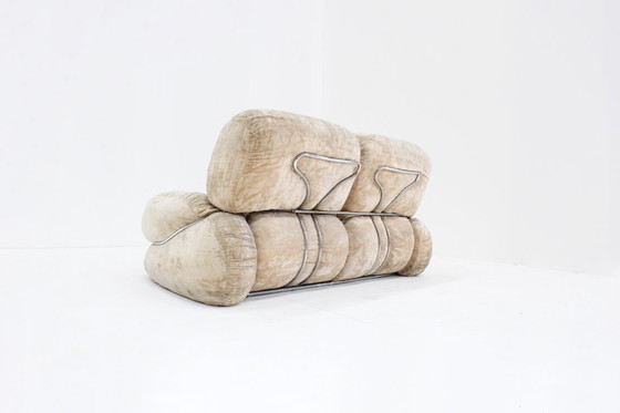 Image 1 of Vintage Okay sofa by Adriano Piazzesi, Italy 1970s
