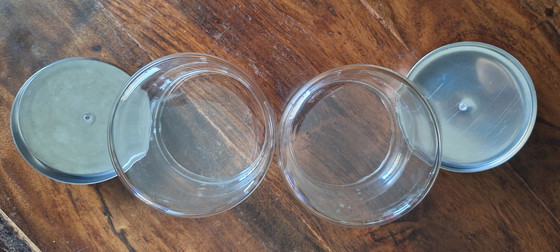 Image 1 of 2 Vintage PYREX Apothekers Potten 
