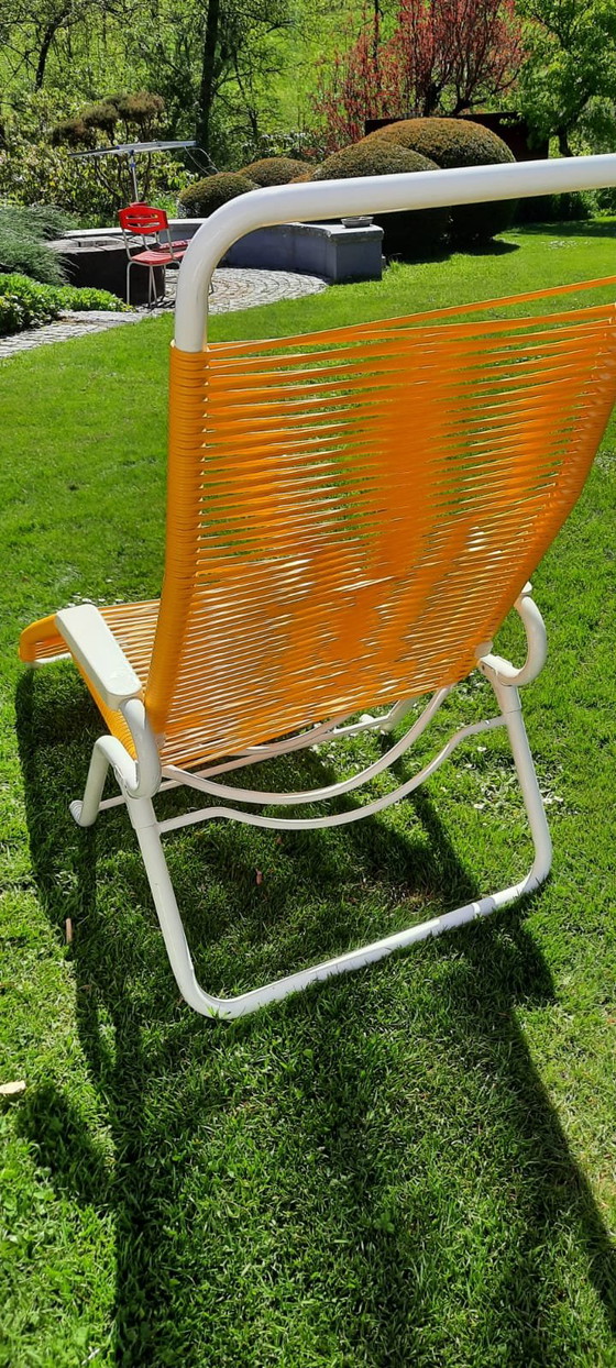 Image 1 of Henkel Ideal spaghetti loungestoel, vintage, midden van de vorige eeuw