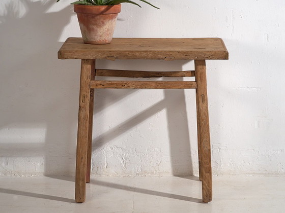 Antique hall side table (c.1920) #26, Consoles, Wood, Brown, Rustic (photo 31 of 31)