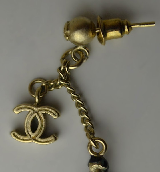 Chanel CC | Orecchini / Orecchini a lobo | Coco | Marinaio/Sailor | Vintage, Oggetti decorativi, Metallo (foto 3 di 21)