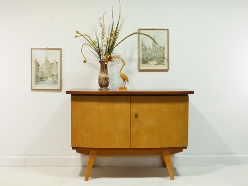 Buffet vintage, années 60 - Makoré & Bouleau, Allemagne